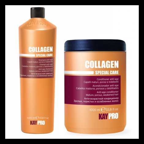 Антиейдж шампоан с колаген за тънка и слаба коса  KAYPRO Collagen Shampoo 1000ml	